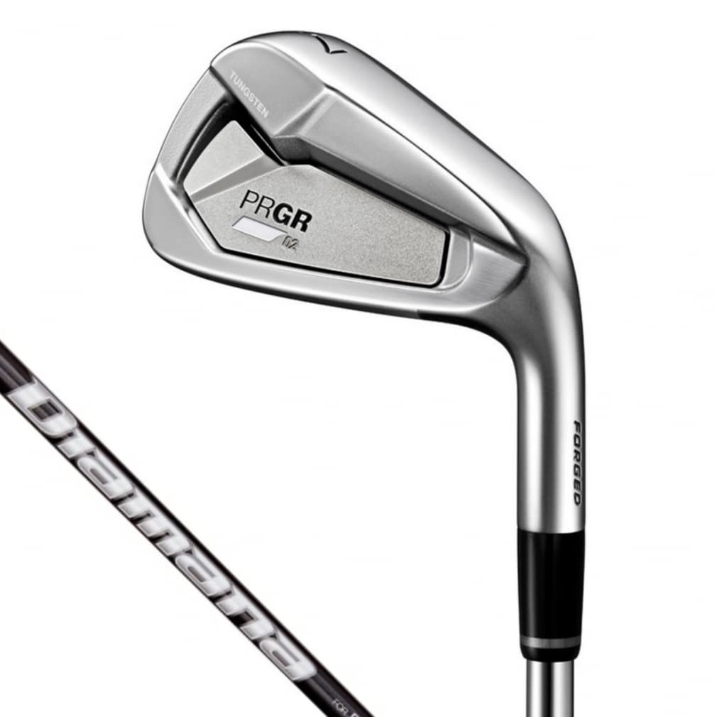 プロギア(PRGR) 23 PRGR 02 IRON ゴルフ アイアンセット Diamana FOR PRGR 2023年モデル メンズ