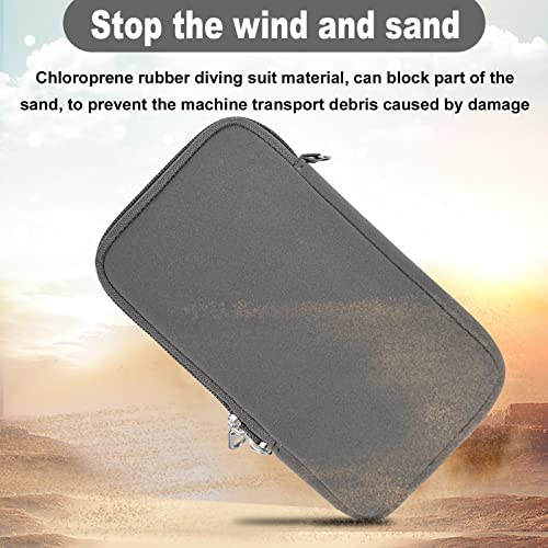 Xberstar Case For Texas Instruments Ti-84 Ti-83 Plus Ce Graphing Calculators And More - Soft Diving Suit Material Travel Carrying Shockproof Storage Bag (Gray) #TOP4