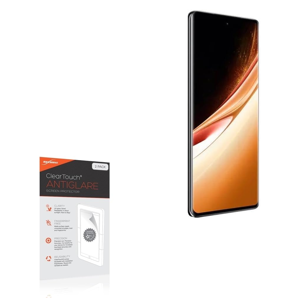 Screen Protector Compatible with vivo V30 Pro - ClearTouch Anti-Glare (2-Pack), Anti-Fingerprint Matte Film Skin