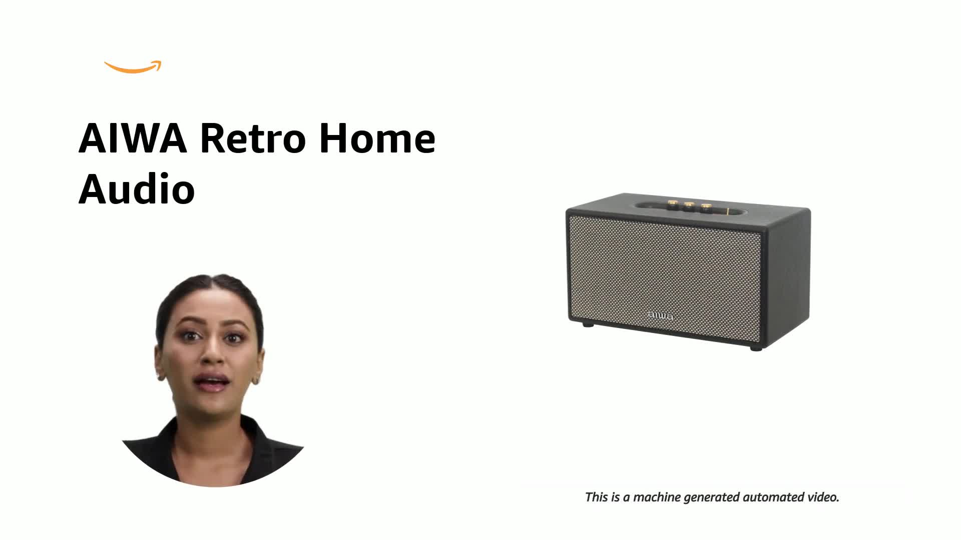 AIWA RS-X60 Diviner Ace Retro Home Audio, Black, Medium : Amazon