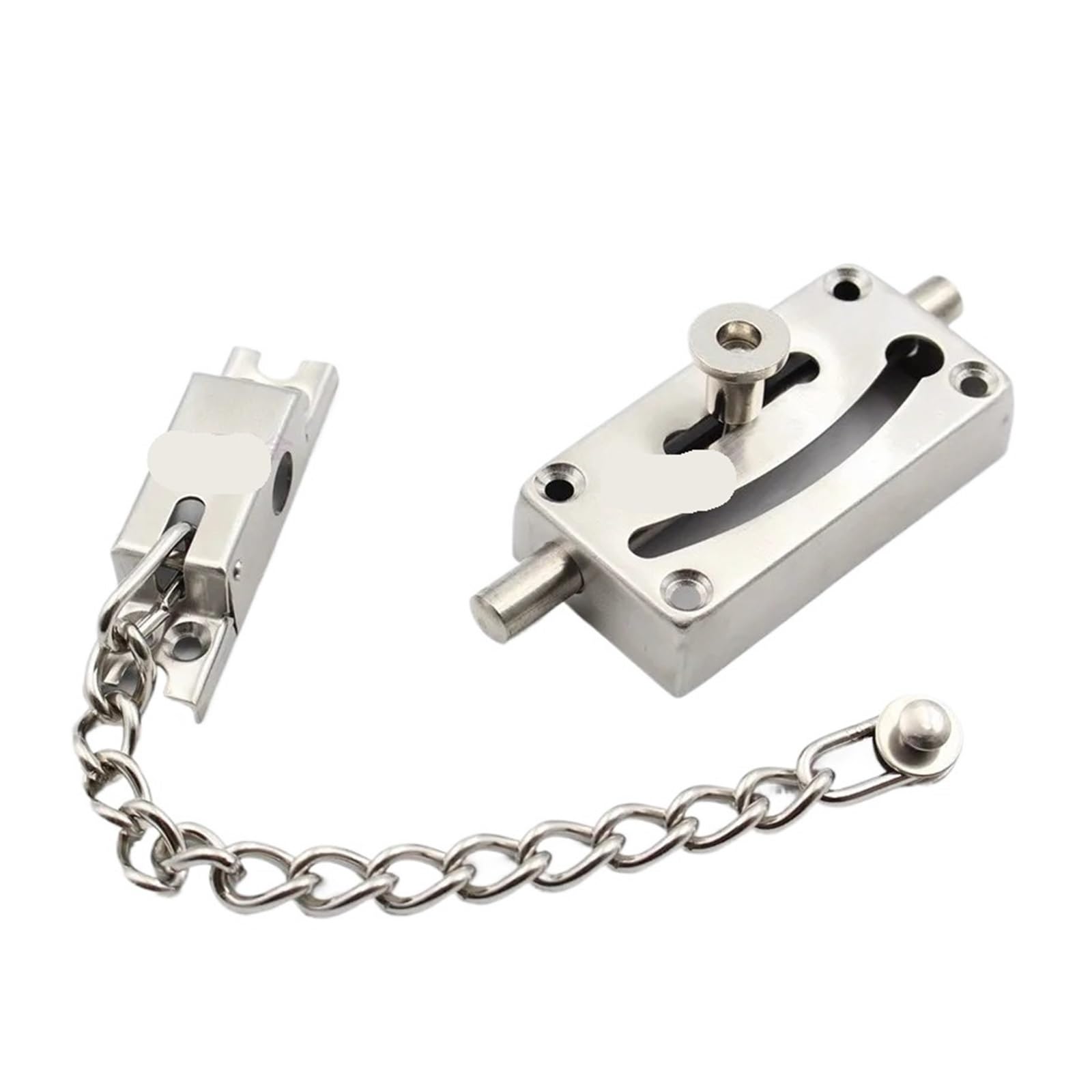 Stainless Steel Door Chain Bolt/Latch/Lock,18cm Safety Buckle,Protecting for Door