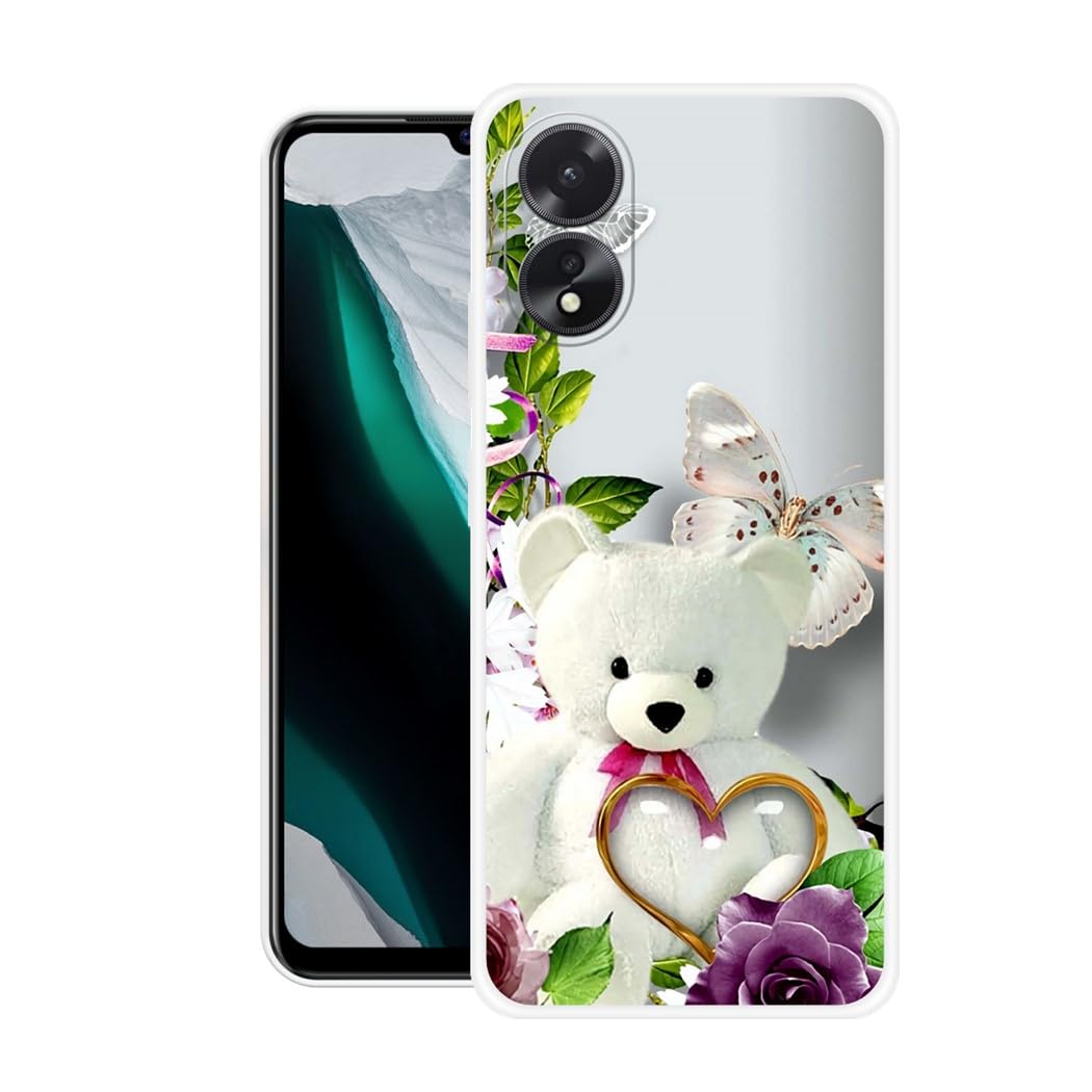 Looy Oppo A38 Mobile Back Cover Back Case for Oppo A38 Mobile Phone (MilkyTeddy) (B0D49B3BZ2) Amazon Price History, Amazon Price Tracker