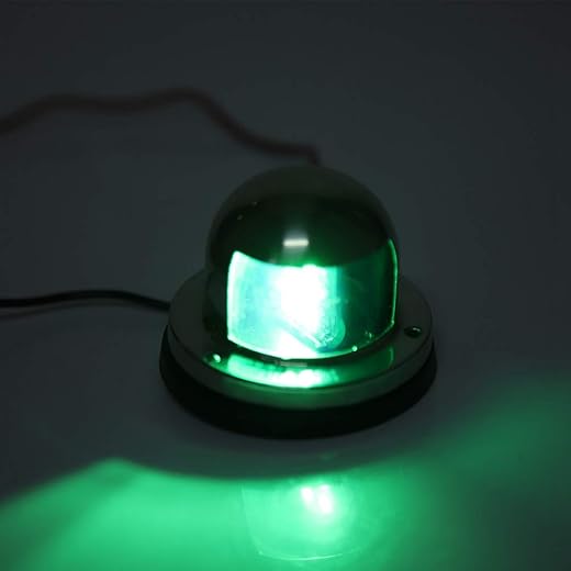 LED Navigation Light, Stainless Steel