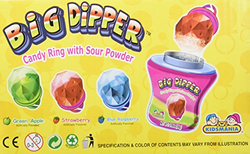 Anillos de caramelo Big Dipper con polvo ácido x12 miniatura 4