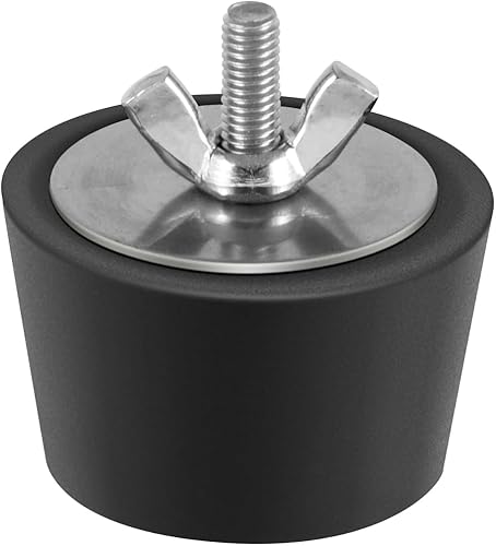 Aquatix Pro Enchufe de invierno para piscina, tapones de expansión de invierno de 1.5 a 2 pulgadas con tornillo SS, pernos de acero inoxidable, goma
