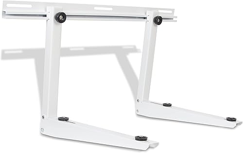 Miniatura 9 de Kojem Soporte de montaje en pared de 400 libras compatible con sistemas universales de bomba de calor de aire acondicionado mini split sin