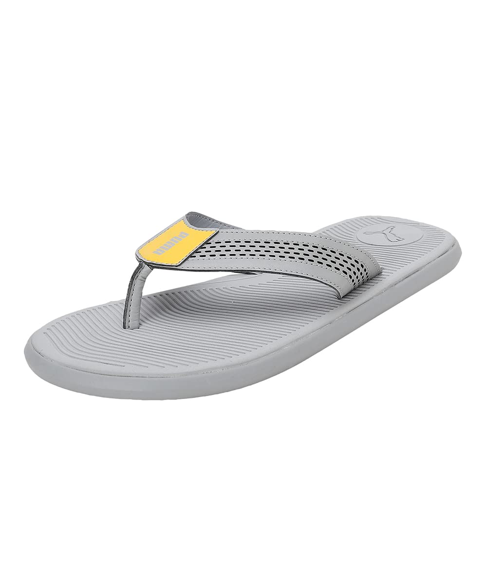 Puma Unisex-Adult Stark one8 V3 Quarry-Spectra Yellow Slipper - 6 UK (38445904) (B0B8DMND36) Amazon Price History, Amazon Price Tracker