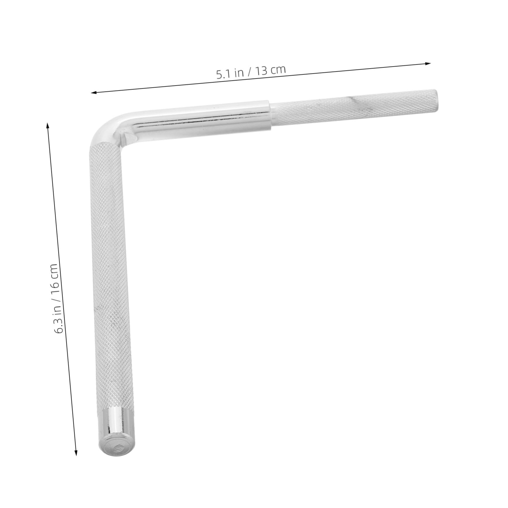 Yardwe Cowbell Mount Rod Drum Kit Accessory Sturdy Metal Bracket for Live Performances