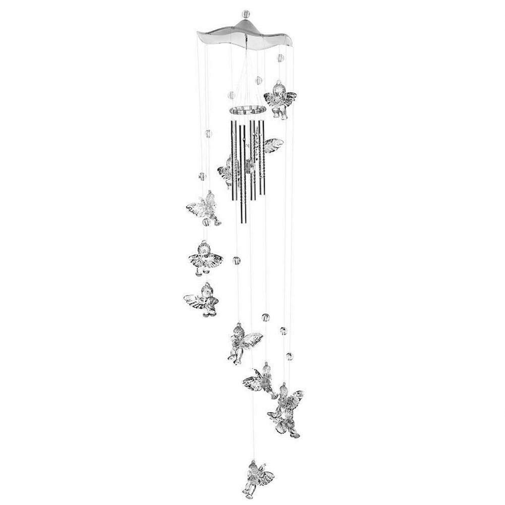 Angel Large Wind Chimes Bells Wind Chime Tube Hanging Ornament Windbell Gift Yard Garden Home Decor