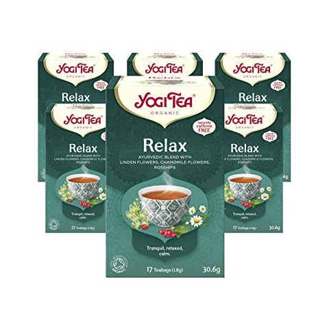 Yogi Tea Relax Herbal Tea Blend Cover