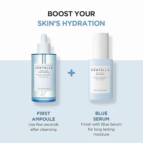 Miniatura 2 de SKIN1004 Hyalu-CICA First Ampolla 3.38 fl. oz, 3.4 fl oz, hidratación calmante piel seca