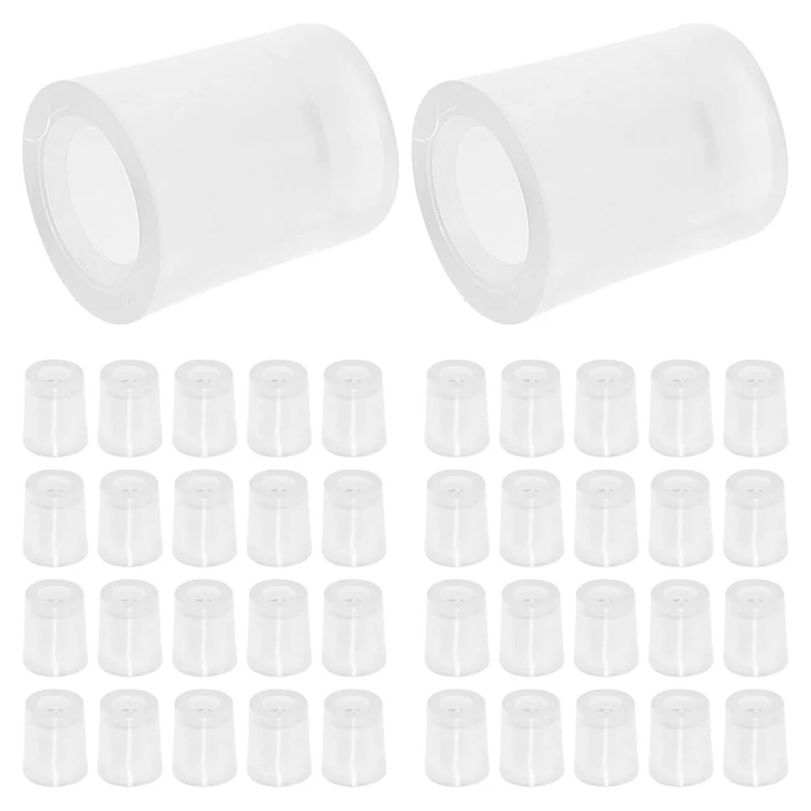 Mlyvax 500pcs Perfume Transfer Pump Adapter Refill Tool for Bottle Injection Dispenser