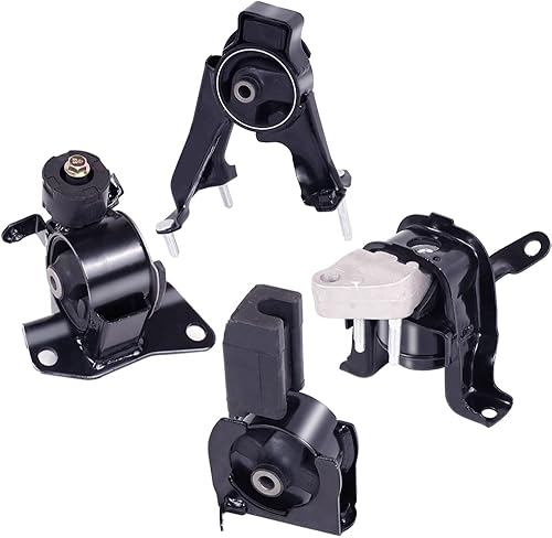 Soporte de motor compatible con Toyota Corolla1.8L& 03-08 Toyota Matrix Base XR 1.8L 2WD A4220 A4219 A4218 A4221