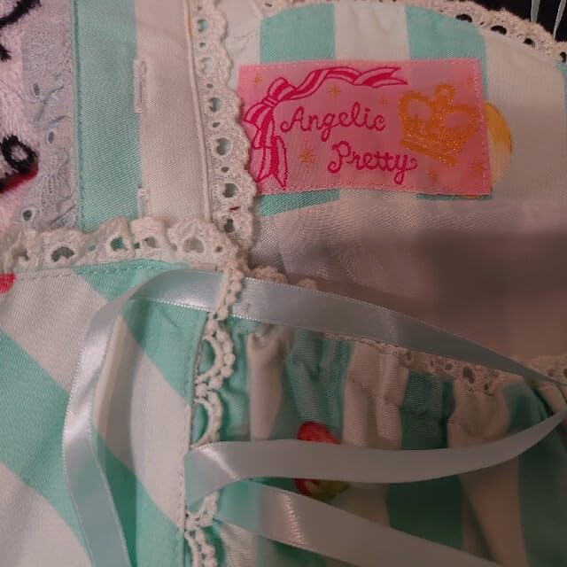 Angelic Pretty♡フルーツパーラー胸当てスカート ♡ミント Amazon.co.jp: アンジェリックプリティ 初版 フルーツパーラーミント