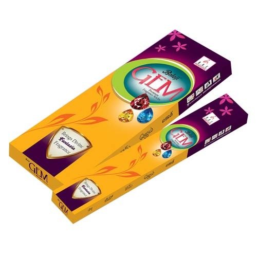 GEM Premium Fragrance Incense Sticks (Incense/Joss Sticks/ Agarbatti) (12 units x 15 Sticks)