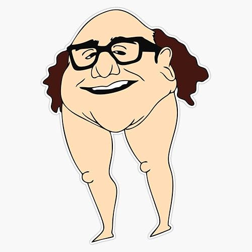 Danny Leg-Vito - Adhesivo de vinilo para parachoques de 5 pulgadas