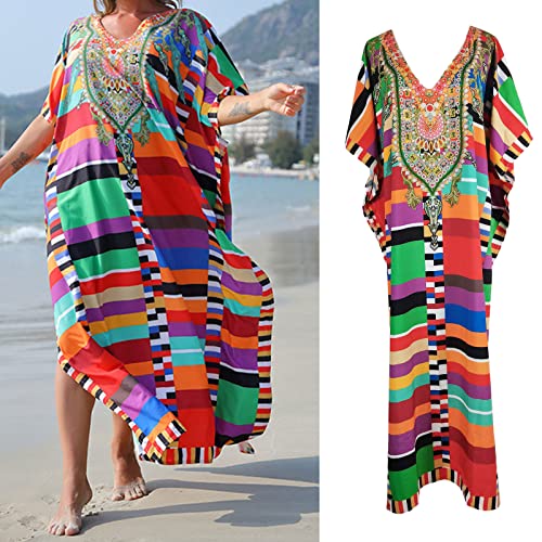 Robe de plage manches courtes couvrante pour éviter le soleil