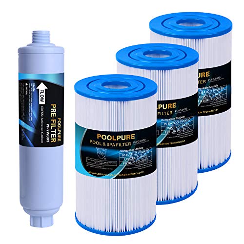 Super Pro PA90 SPG 4 oz 90 sq ft. Replacement Filter Cartridge for Star Clear Plus C900 Sta-Rite PXC-95 Open with Molded