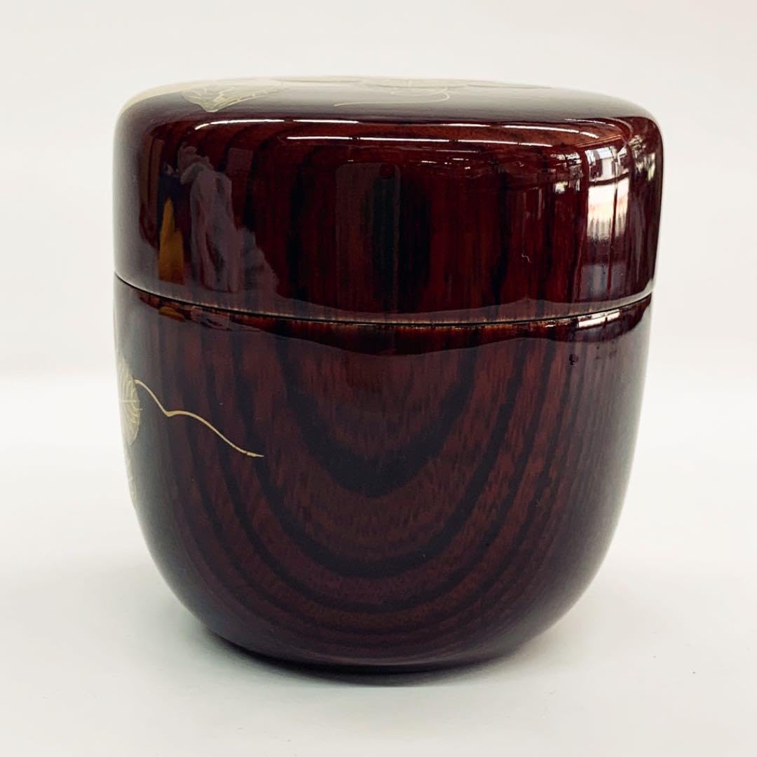 棗夕顔絵】新井司峰共箱