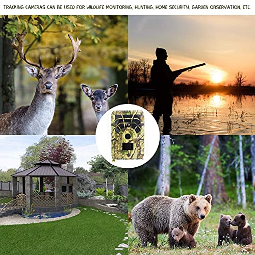 Dulcicasa Mini HD Wildkamera, Nachtsicht Überwachungskamera mit Bewegungsmelder, Hunting Camera mit LCD Display, PIR… – Bild 4