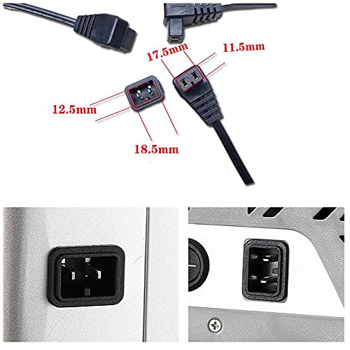 Image of Automotive Car Cooler Fridge Warmer DC Power Cord for Coleman Euhomy Alpicool Bodega Dometic indelB Mobicool with on /Off Switch 3m