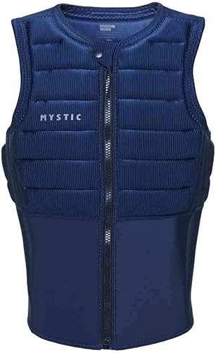 Miniatura 4 de Mystic Watersports - Surf Kitesurf & Windsurf Hombres Majestic Front Zip Impact Vest Top - Negro - Fácil Estiramiento