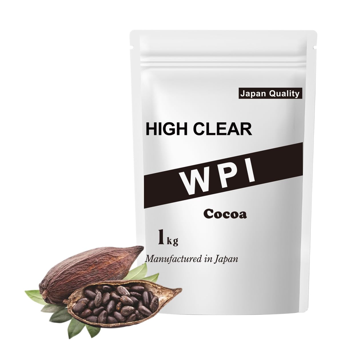 High Clear Whey Protein, Cocoa Flavor, 2.2 lbs (1 kg), Whey Protein, Made in Japan