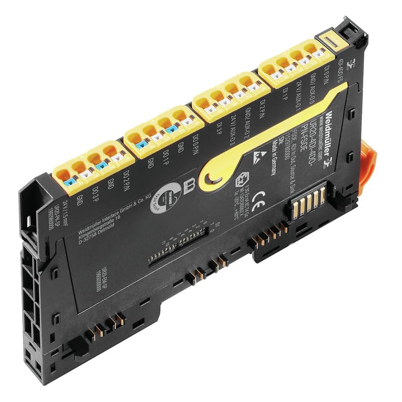 Weidmüller UR20-4DI-4DO-PN-FSOE-V2 2464580000 sécurise vos automatisations 24 V/DC