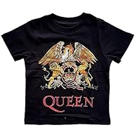 New Officially Licensed Product Ages 12 months thru to 5 year old Quality 100% Cotton Toddler T Shirt Must have item for any Little Rocker! Short Sleeve, Crew Neck