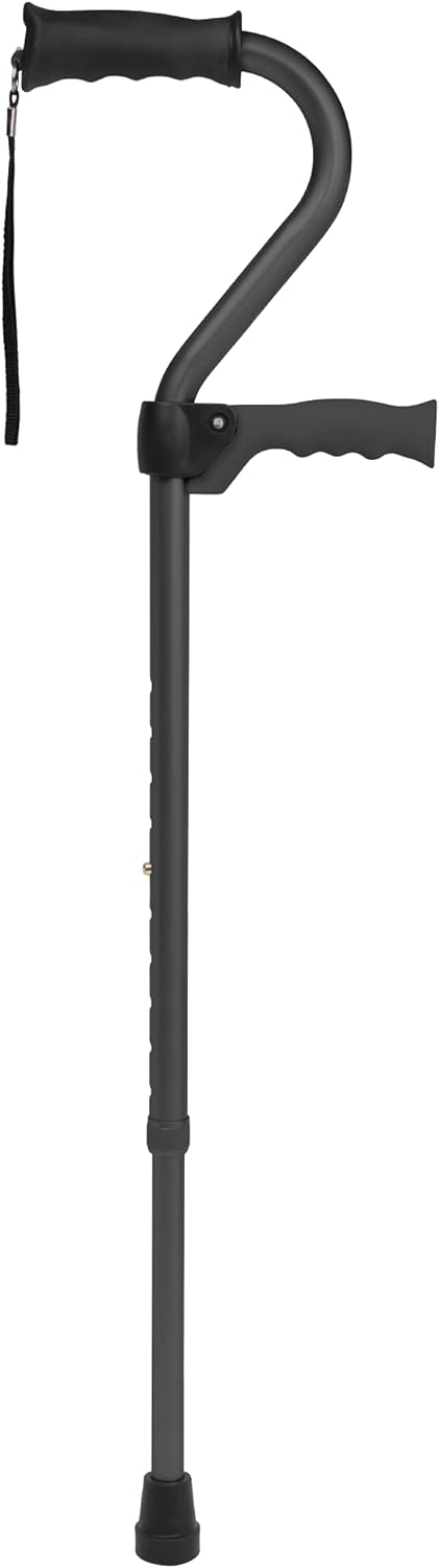 Carex Stand Assist Walking Cane – Includes Secondary Flip Down Handle for Added Support – Uplift Cane and Walking Stick for Seniors, Elderly, Disabled Carex Stand Assist Walking Cane – Includes Secondary Flip Down Handle for Added Support – Uplift Cane and Walking Stick for Seniors, Elderly, Disabled