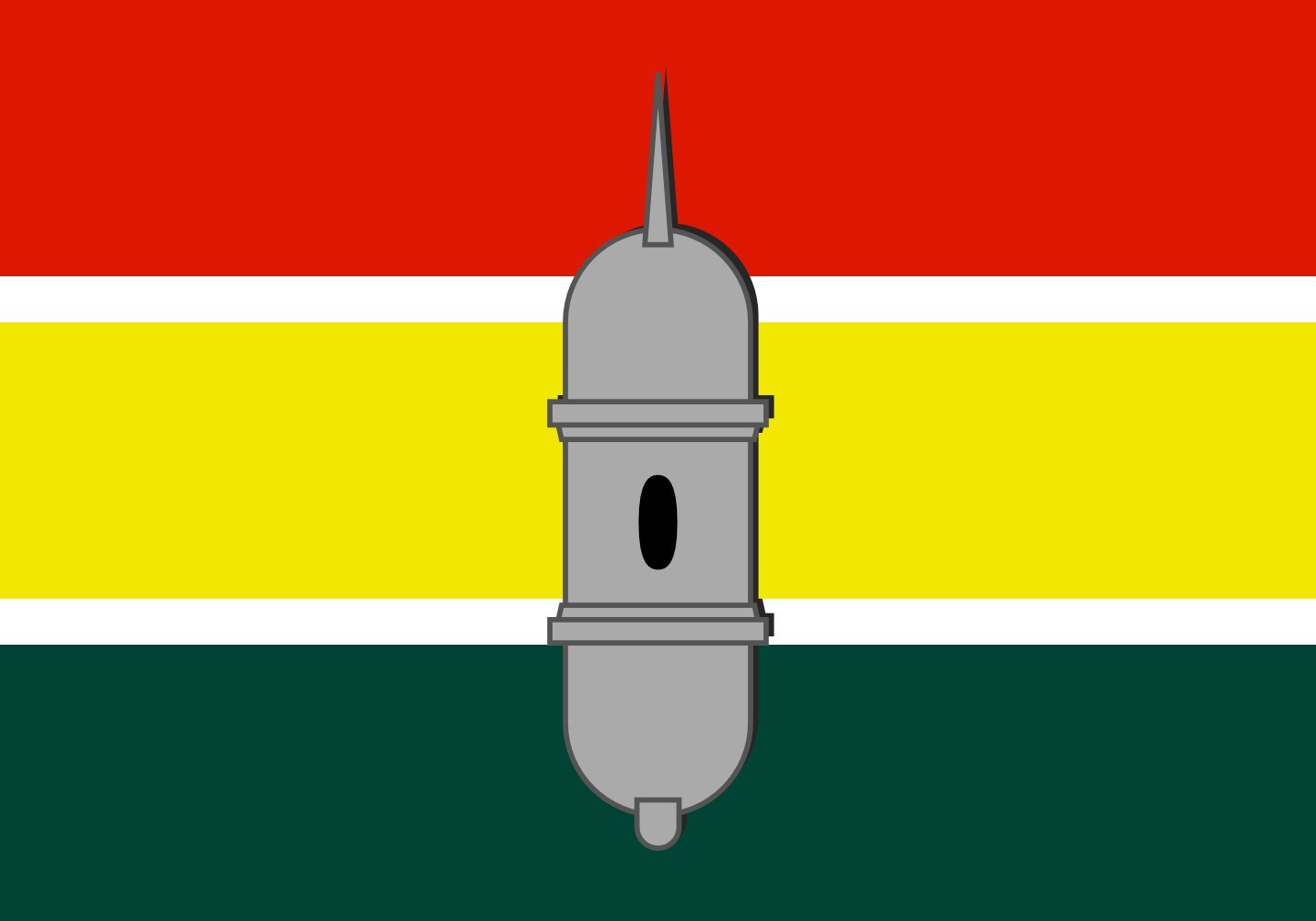 Drapeau Macapá grand format aux finitions de haute qualité