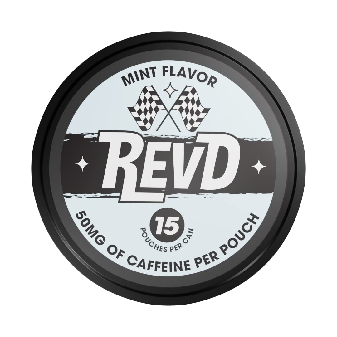 revved up tobacco Amazon.com : REVD MINT ENERGY POUCHES | 4 Cans of Mint | Nicotine-Free Dip  Pouches | 750mg of Caffeine Per Can, 15 Pouches Per Can