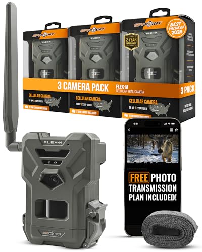 SPYPOINT Flex-M Cellular Trail Camera (28MP Night Vision)