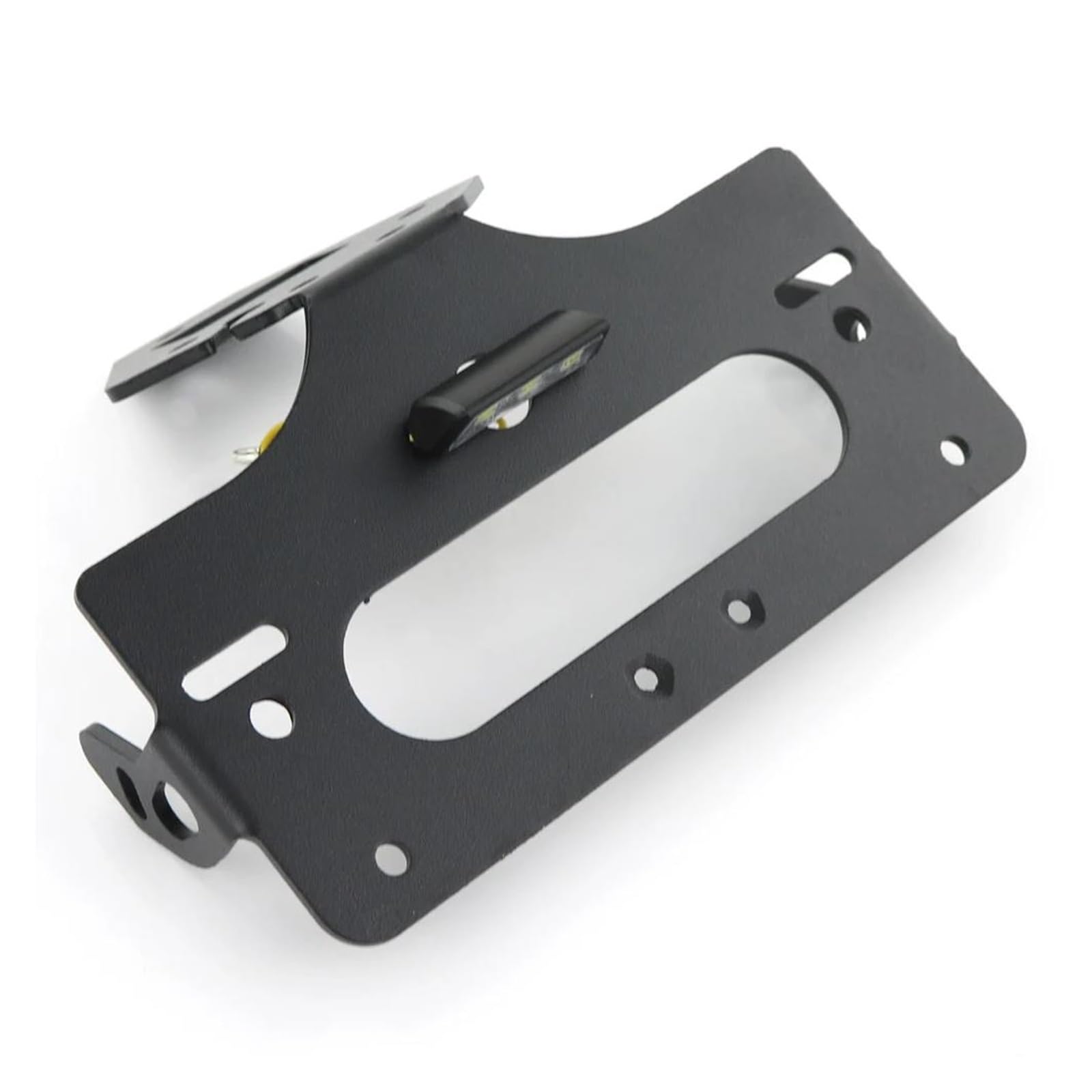 Motorrad Kennzeichen Halterung Für Triumph Für Street Triple RS/R/S 765 675 R/RX Für Daytona 675 Für Moto2™ Kennzeichenhalter Heckklappen-Aufhänger Kotflügel-Entferner-Kit