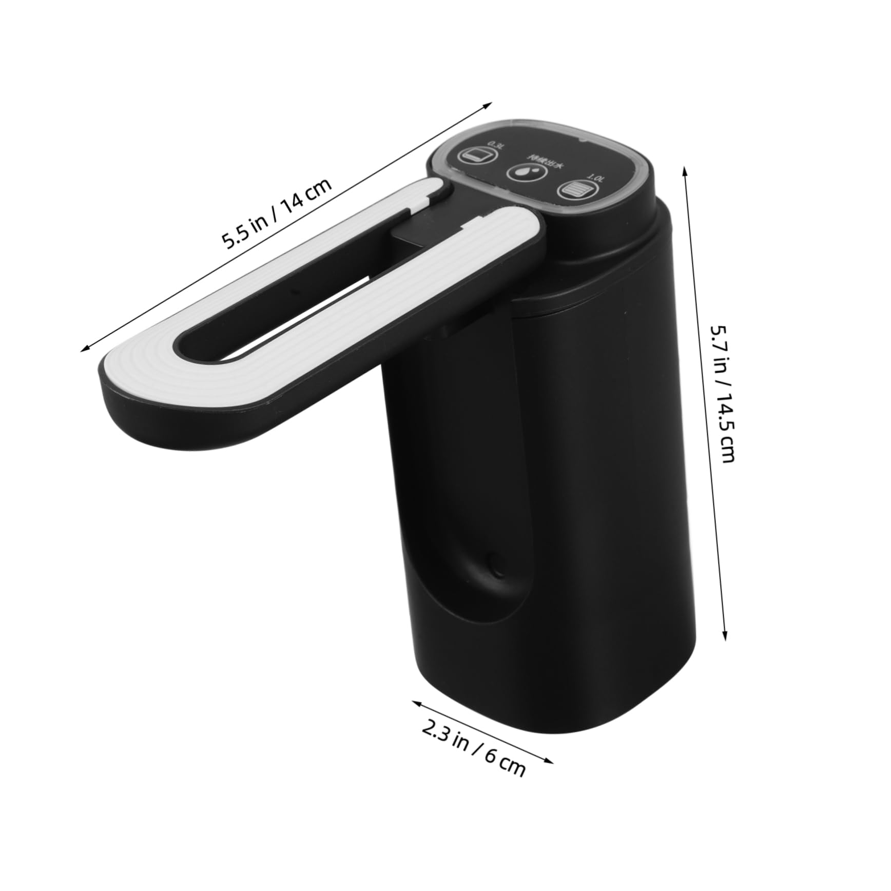 Housoutil Water Removal Pump Electric Pump Water Removal for Fountain Portable Home Office