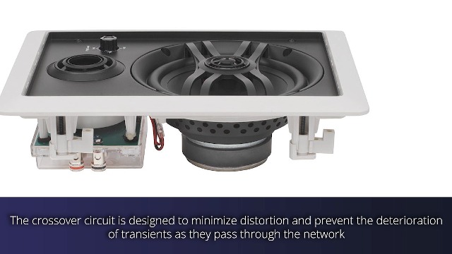 Amazon.com: Yamaha NS-IW470 3-Way In-Wall Speaker For Custom