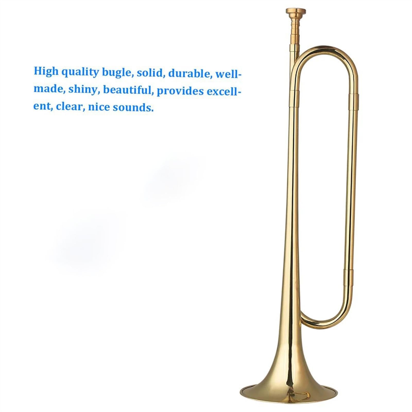 Standard Trompeten Messing C Bugle Call Vergoldete Trompete Horn Für Anfänger Professionelle Gold Trompete