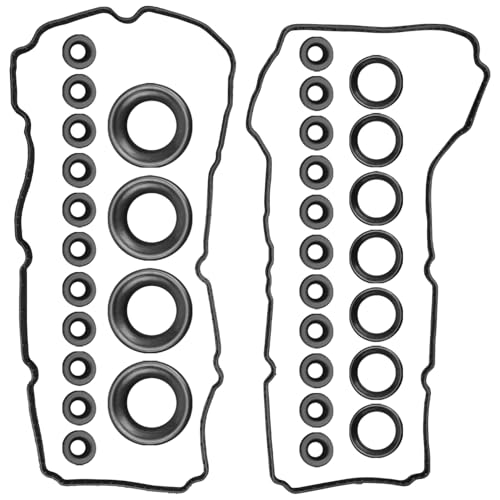Image of Valve Cover Gasket Set Fit for Ford F150 Edge Explorer Mustang Transit-150 250 350 Lincoln MKT MKX MKZ MKS 2011-2020 Replace VS50814R VS50722