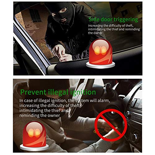 Banvie 56451346548 Car Alarm System, Security Antitheft Alarm Systems thumb #2