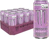 Monster Energy, Ultra Wild Passion, 473 ml (lot de 12) - Boisson énergétique zéro sucre Monster Energy, Ultra Wild Passion, 473 ml (lot de 12) - Boisson énergétique zéro sucre