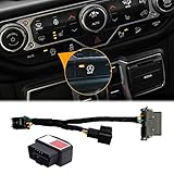 FURYENGRAVER Plug Play Engine Auto Start Stop Eliminator Cable for 2018-2023 Jeep Wrangler JL JLU Jeep Gladiator