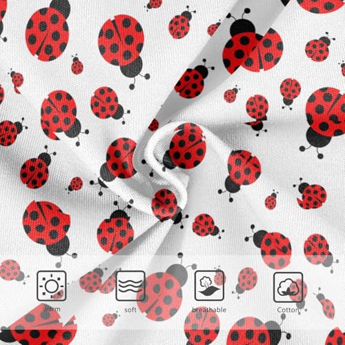 Little Girls' Soft Cotton Underwear Kids Breathable Comfort Ladybugs Panties Briefs Toddler Undies3