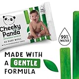 The Cheeky Panda Toallitas Humedas Bebe | 60 Unidades | Hecho de...
