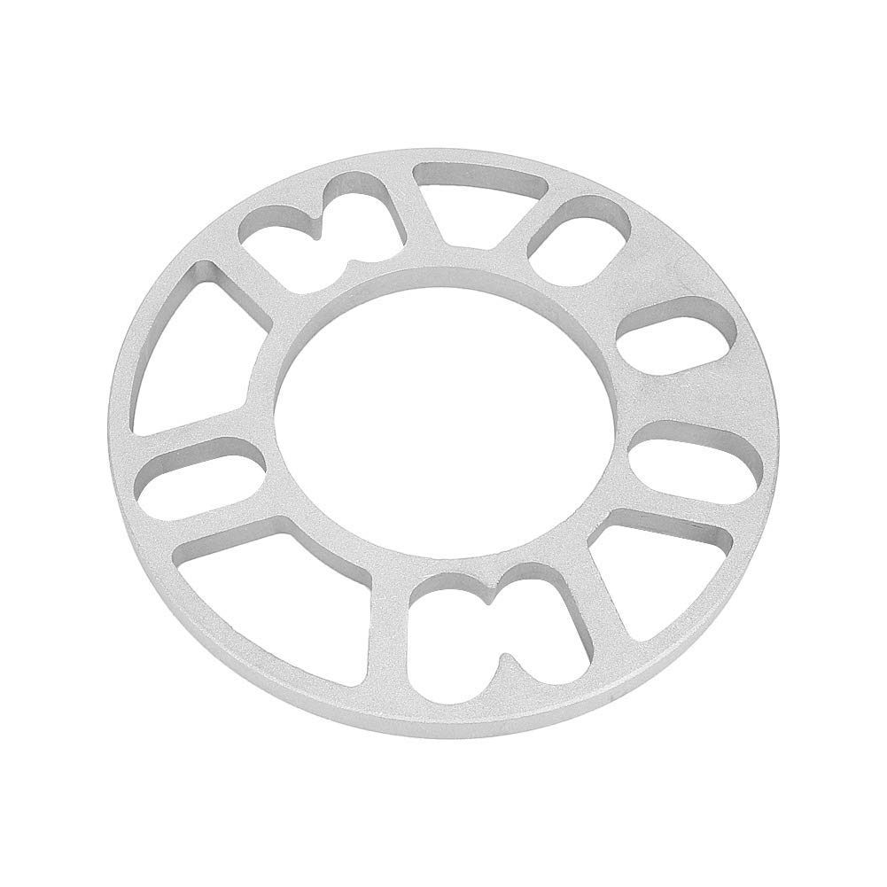 EBTOOLS per distanziatore per distanziatore ruota 5x112 mozzo 66,5 per 10 mm Miata Wheel Spacer Distanziatori ruota ruota auto distanziatori ruota in lega di alluminio 2 pezzi 10 mm