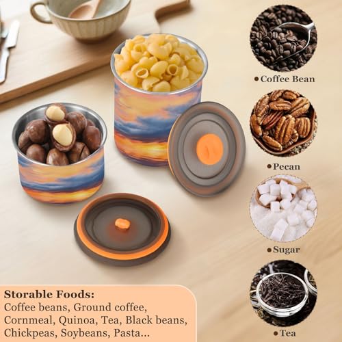 Envase Hermético para Café Acero Inoxidable 30oz miniatura 5