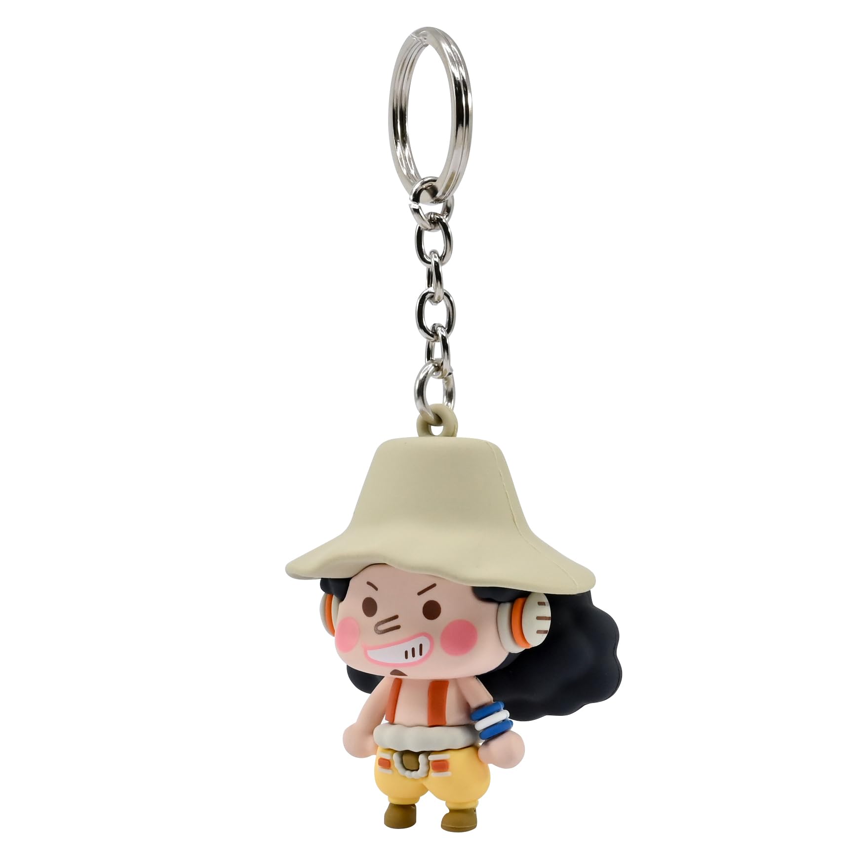 YuMe One Piece Keychain - Usopp, Multicolor, 5.5 cm x 4.6 cm x 4.5 cm - Image 3