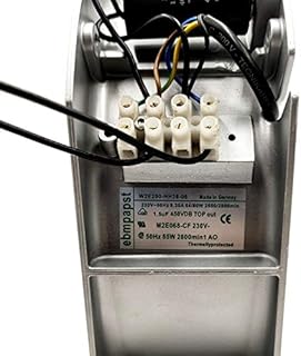 W2E200-HH38-06 230V Axial Fan, 230V 64/80W 225Ã—225Ã—80mm Cabinet Fan