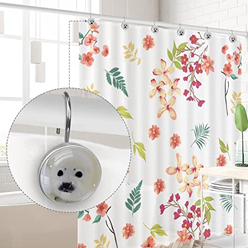 Anneaux de rideau de douche phoque pour créer une ambiance marine enfants - 5