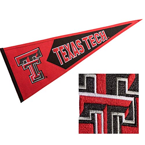 Winning Streak Texas Tech Red Raiders Wool Embroidered and Sewn Pennant
