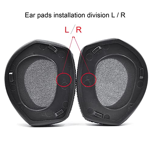 INF INF Replacement Earpads Compatible with Sennheiser HDR RS 165/175/185/195 On-Ear Headphone - Image 2